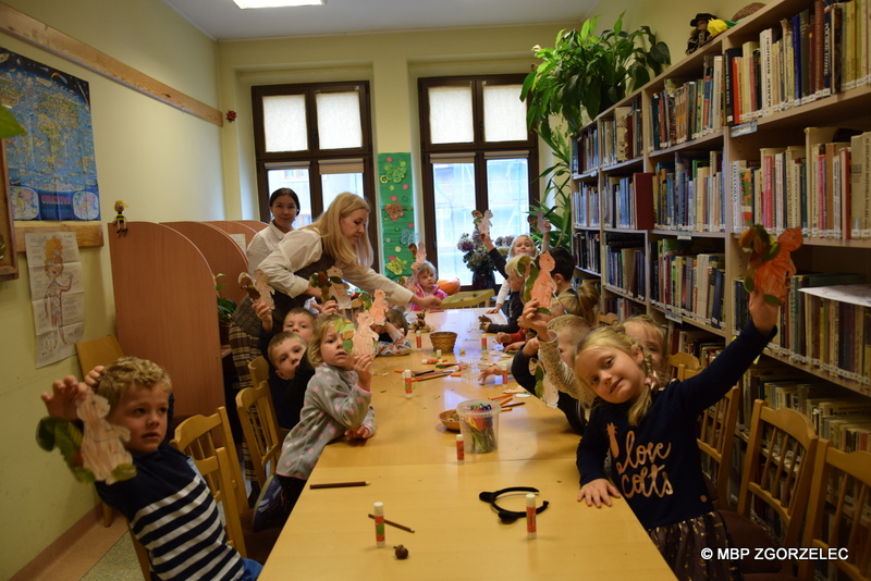 Jesienne spotkanie w bibliotece