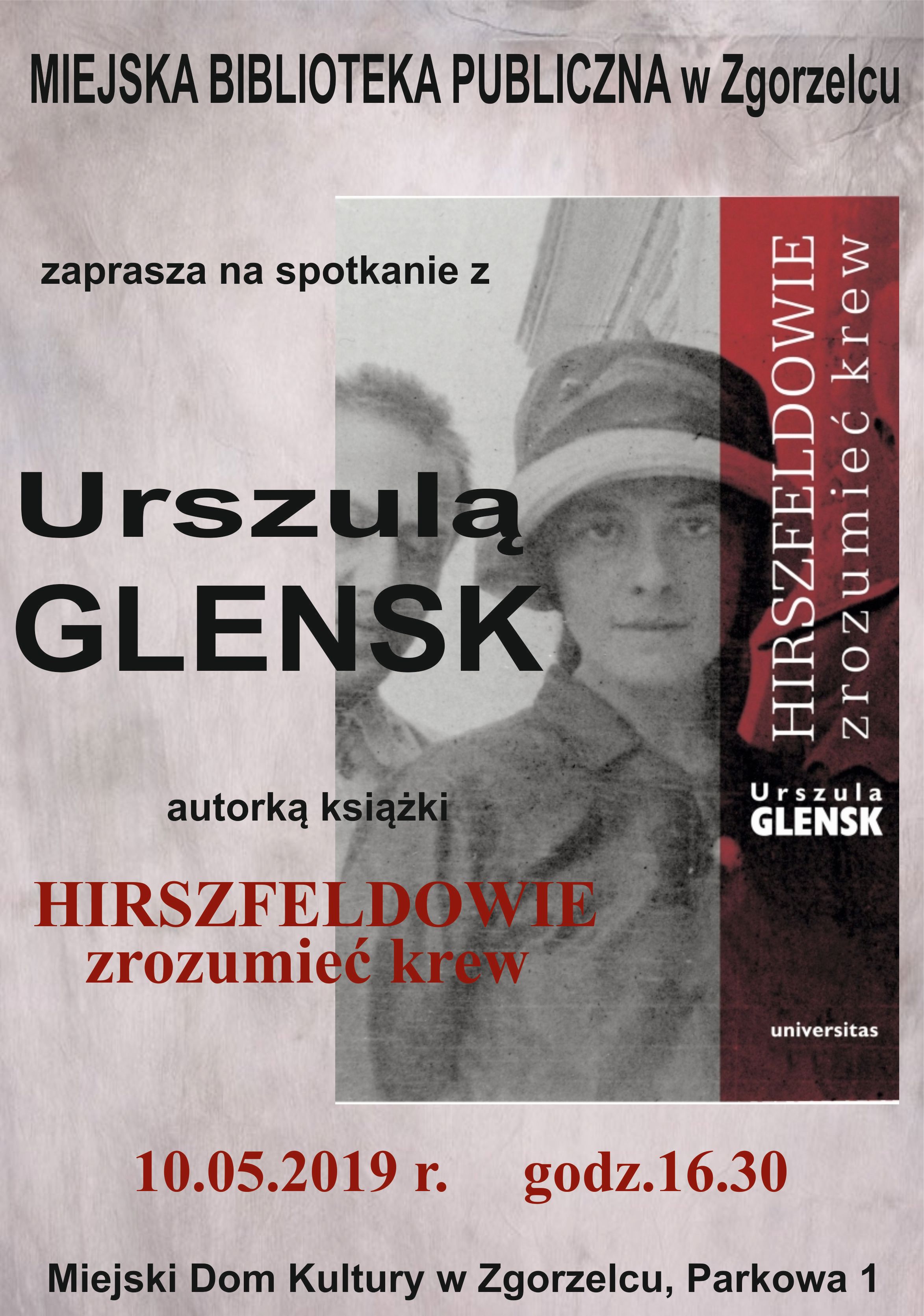 2019 05 10 Spotkanie z Urszulą Glensk