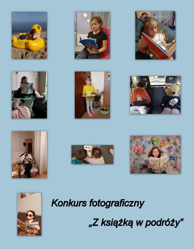 Konkurs fotograficzny „Z książką w podróży” zakończony! 