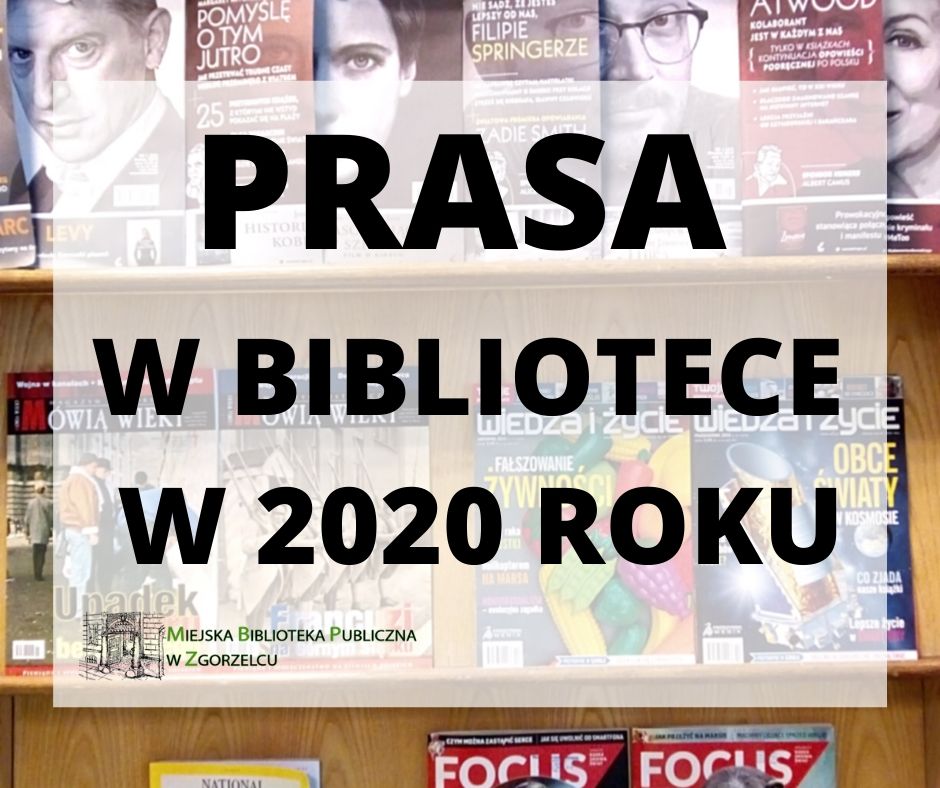 Prasa w bibliotece w 2020 roku