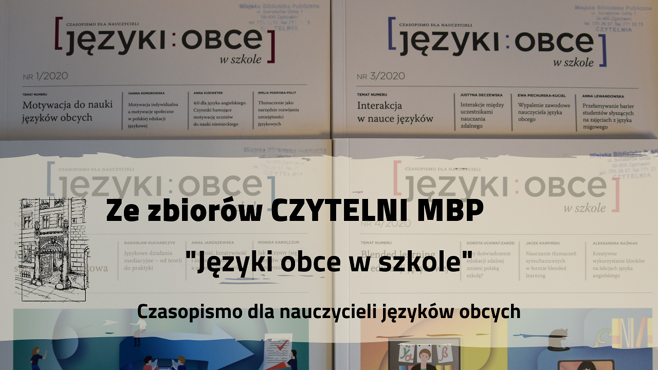 Czasopismo dla nauczycieli „Języki Obce w Szkole” w Czytelni MBP