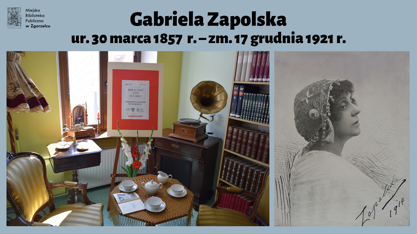 100. rocznica śmierci Gabrieli Zapolskiej