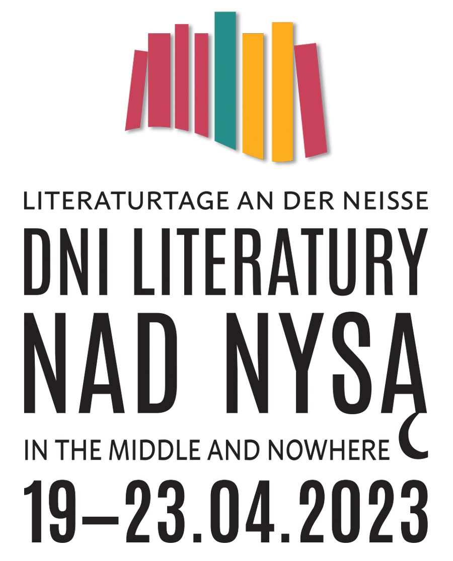 Logo Dni Literatury nad Nysą 2023. Grafika jest odnośnikiem do wpisu "Dni Literatury nad Nysą 2023".