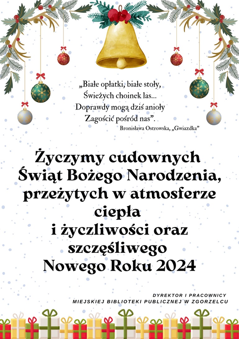 Życzenia świąteczne.