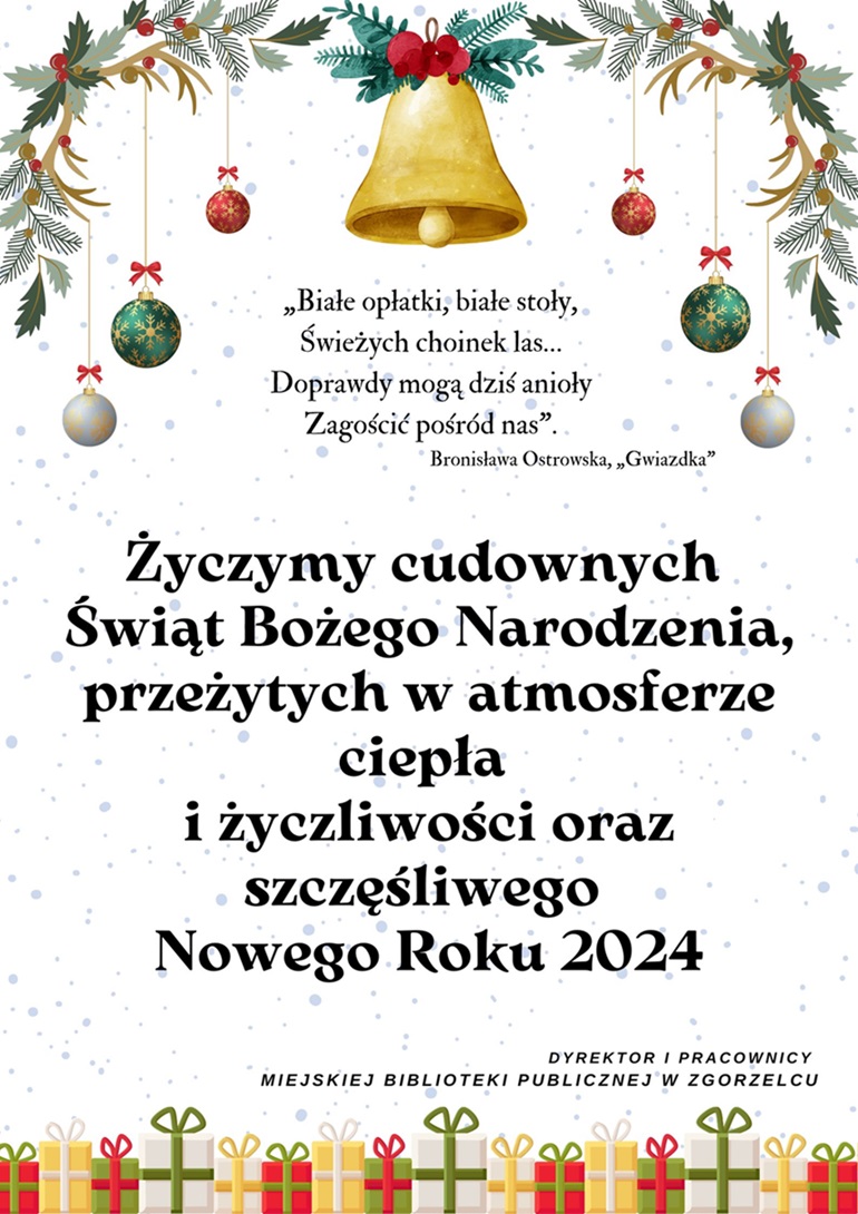 Życzenia świąteczne.