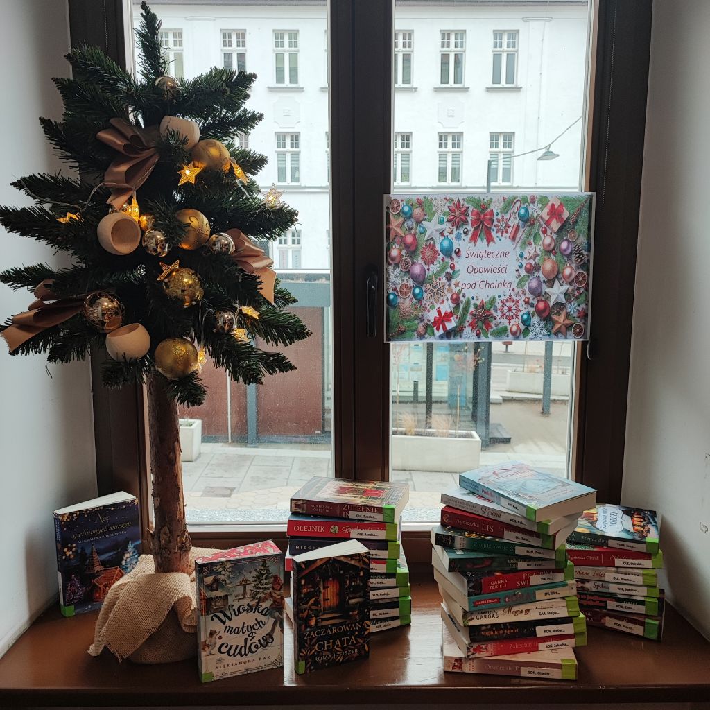 Wystawka książek w Wypożyczalni. Zdjęcie jest odnośnikiem do wpisu 