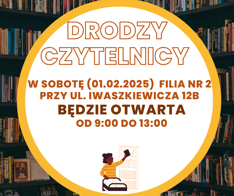 Zapraszamy w sobotę do Filii nr 2