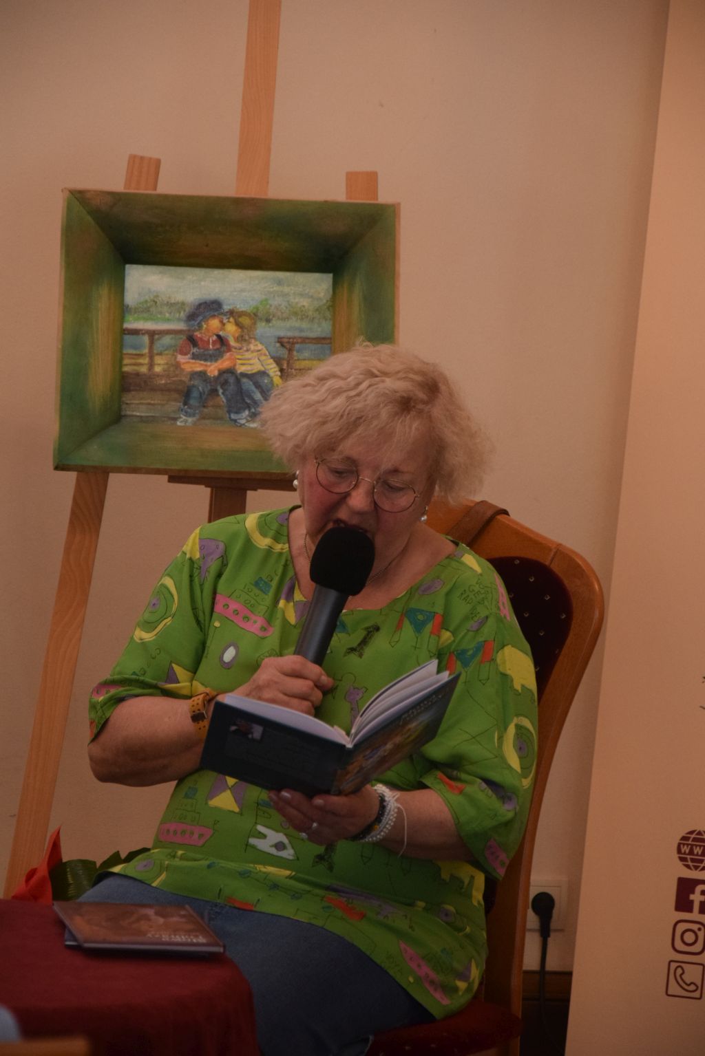 Krystyna Adler. Zdjęcie ze zbiorów MBP w Zgorzelcu.