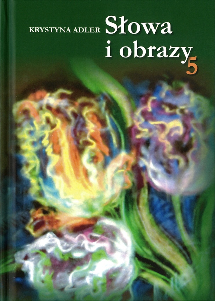Okładka książki Krystyny Adler "Słowa i obrazy. 5".