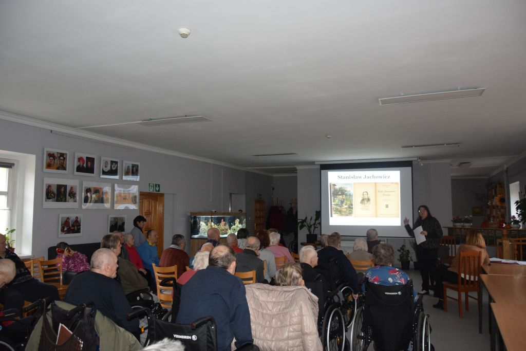 Spotkanie z Mieszkańcami Domu Pomocy Społecznej „Jutrzenka” w Zgorzelcu. Spotkanie z Mieszkańcami Domu Pomocy Społecznej „Jutrzenka” w Zgorzelcu.
