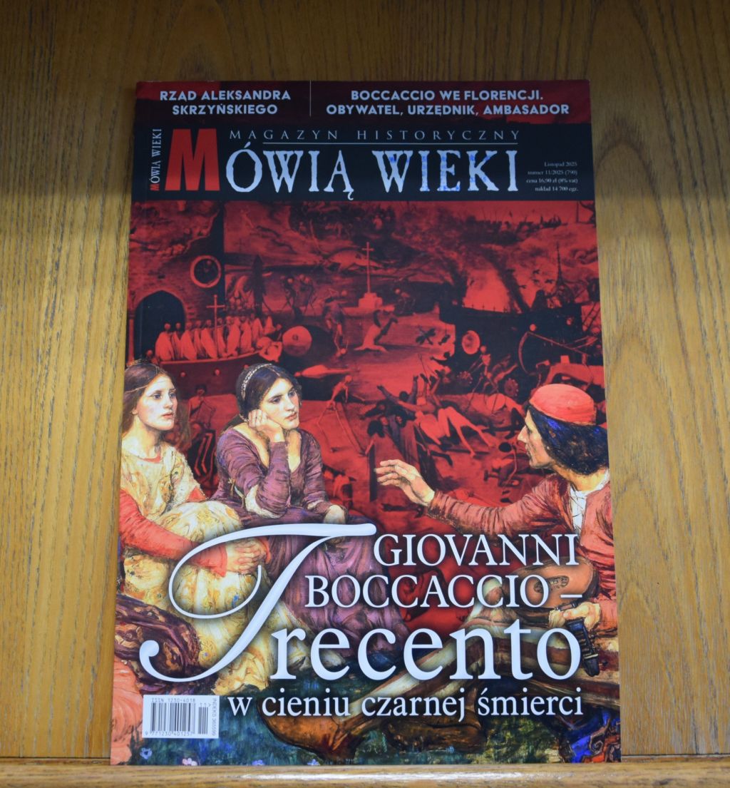 Okładka Magazynu Historycznego „Mówią Wieki” 11/2025.