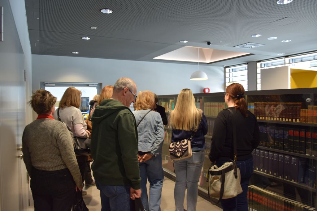 Zwiedzanie Stadtbibliothek Kamenz G. E. Lessing.