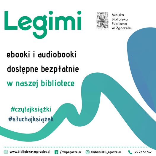 Grafika promocyjna Legimi. Grafika jest odnośnikiem do wpisu "Kody Legimi na drugie półrocze 2026 roku od 22 czerwca".
