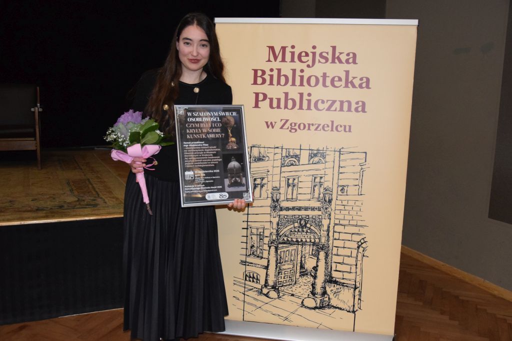 Dolnośląski Festiwal Nauki w Zgorzelcu 2026. Prelegentka Aleksandra Fitas. Dolnośląski Festiwal Nauki w Zgorzelcu 2026. Prelegentka Aleksandra Fitas.
